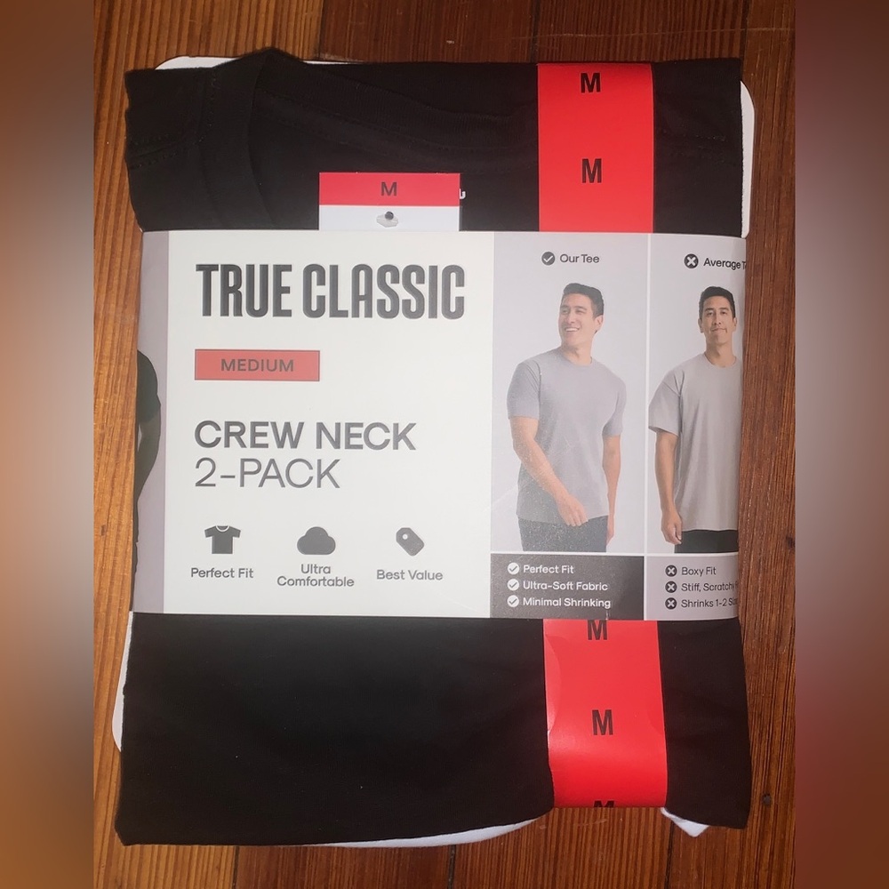TRUE CLASSIC 2 PACK CREW NECK